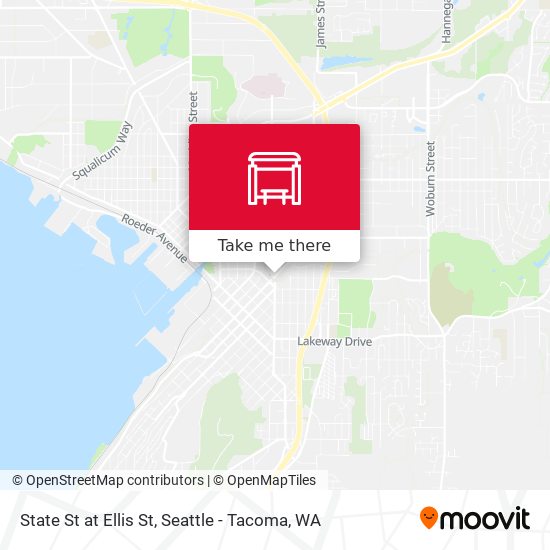 State St at Ellis St map