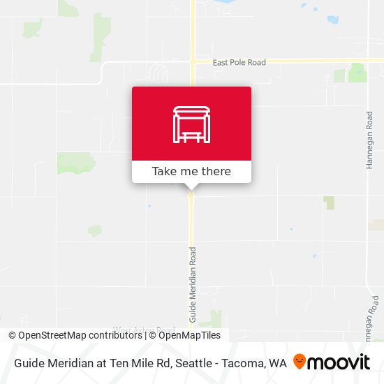 Guide Meridian at Ten Mile Rd map