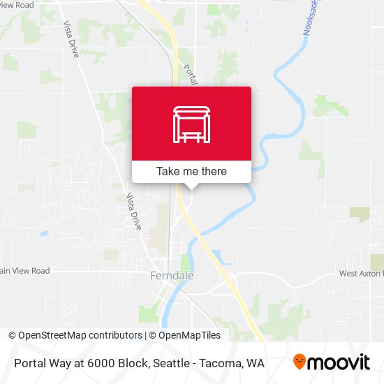 Portal Way at 6000 Block map