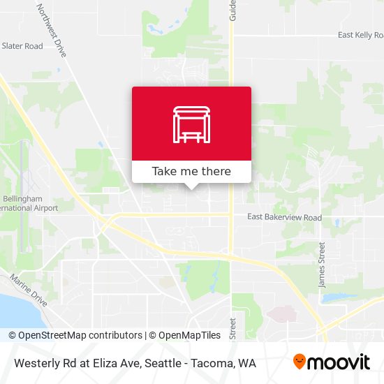 Mapa de Westerly Rd at Eliza Ave