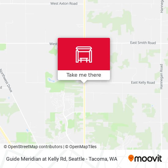 Guide Meridian at Kelly Rd map