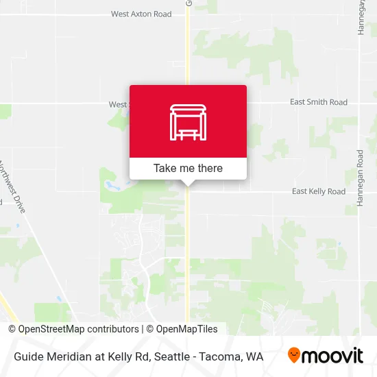 Guide Meridian at Kelly Rd map