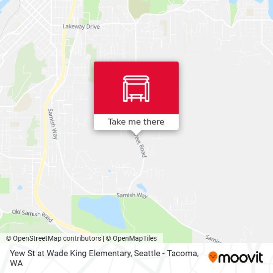 Yew St at Wade King Elementary map