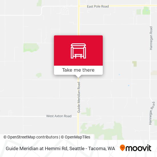Guide Meridian at Hemmi Rd map