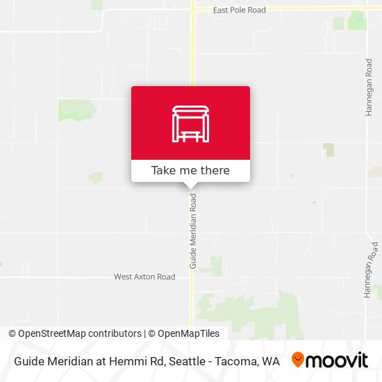 Guide Meridian at Hemmi Rd map