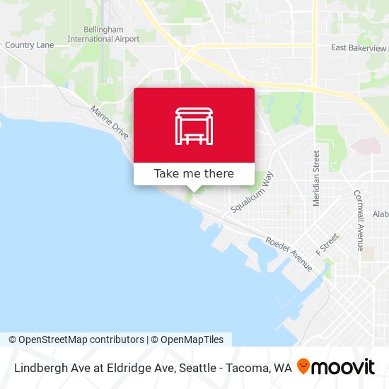 Mapa de Lindbergh Ave at Eldridge Ave