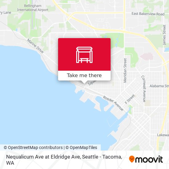 Nequalicum Ave at Eldridge Ave map