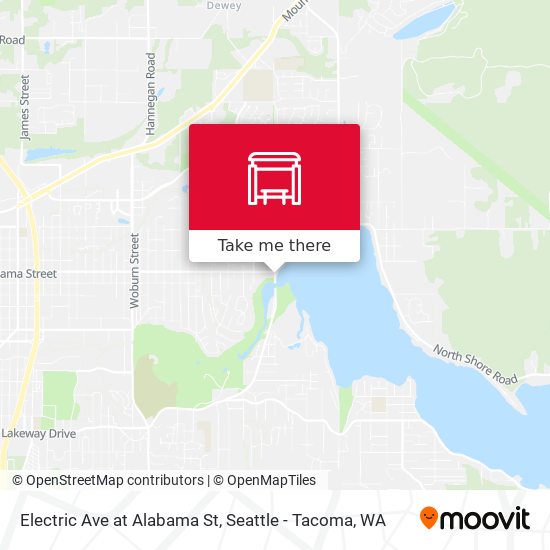 Electric Ave at Alabama St map