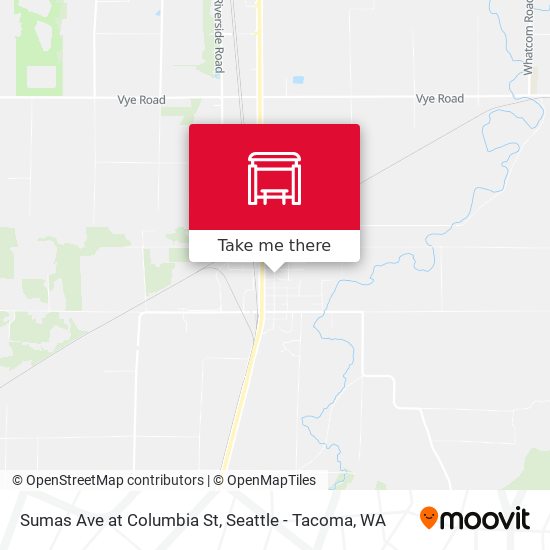 Sumas Ave at Columbia St map