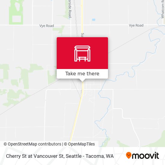 Cherry St at Vancouver St map