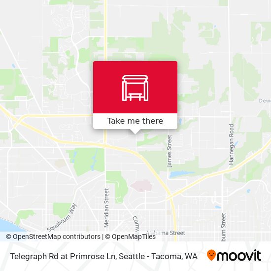 Telegraph Rd at Primrose Ln map