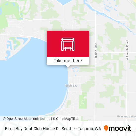 Birch Bay Dr at Club House Dr map