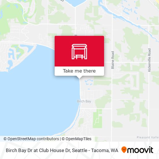 Birch Bay Dr at Club House Dr map