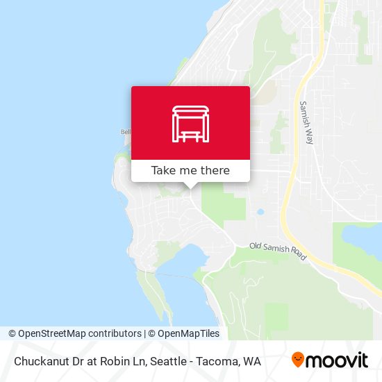 Chuckanut Dr at Robin Ln map