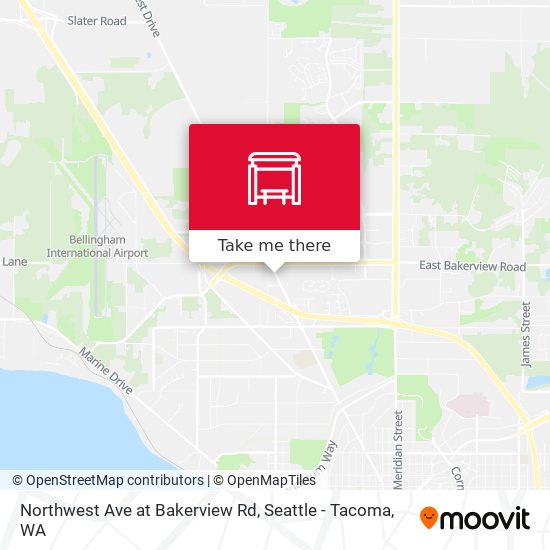 Northwest Ave at Bakerview Rd map