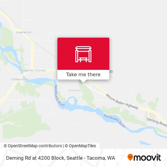 Mapa de Deming Rd at 4200 Block
