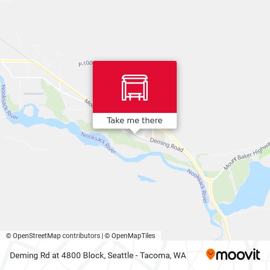 Deming Rd at 4800 Block map