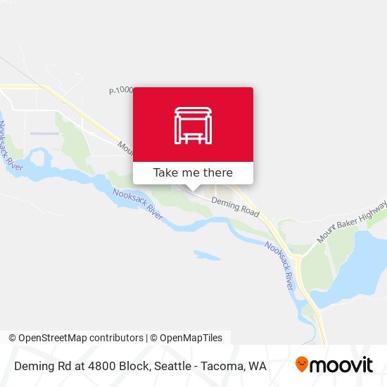 Deming Rd at 4800 Block map