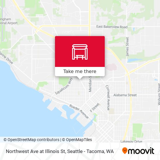 Mapa de Northwest Ave at Illinois St