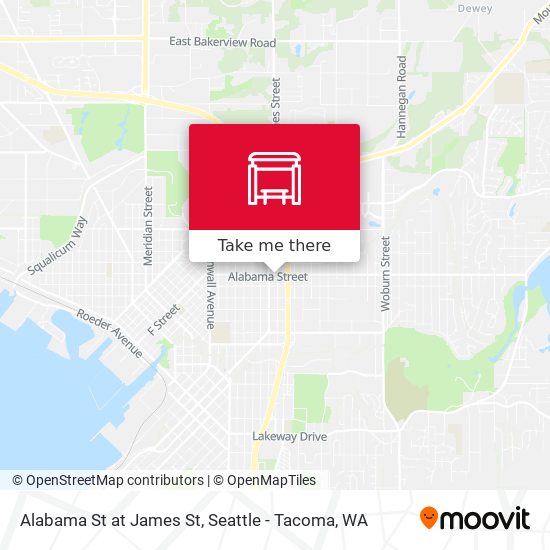 Mapa de Alabama St at James St