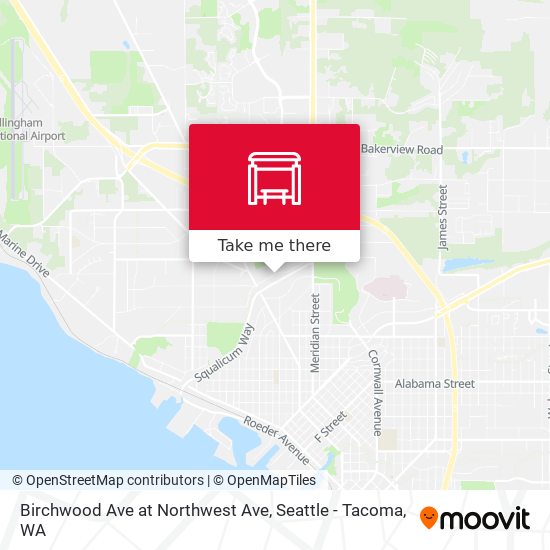 Mapa de Birchwood Ave at Northwest Ave