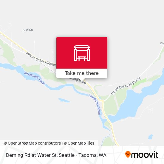 Deming Rd at Water St map