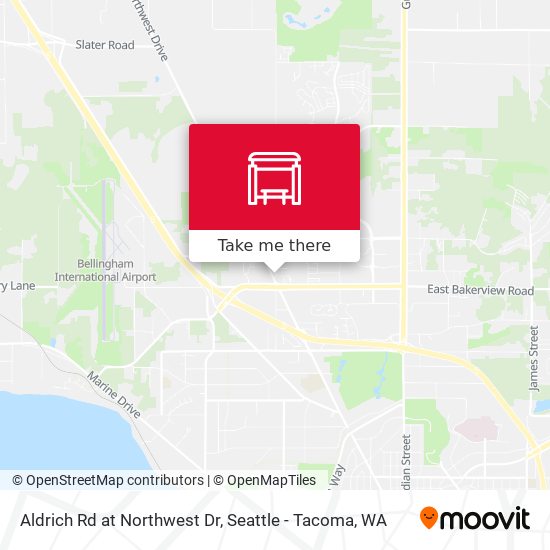 Mapa de Aldrich Rd at Northwest Dr