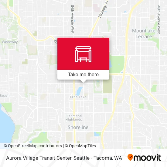 Mapa de Aurora Village Transit Center