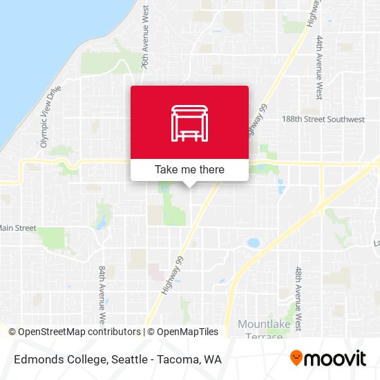 Edmonds College map