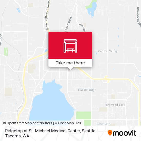 Ridgetop at St. Michael Medical Center map