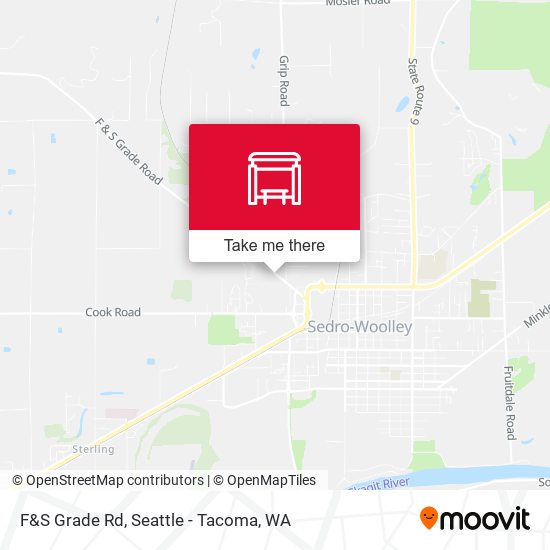 F&S Grade Rd map