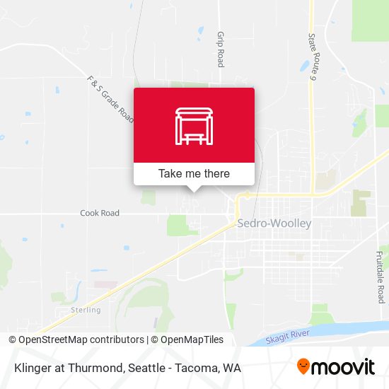 Mapa de Klinger at Thurmond