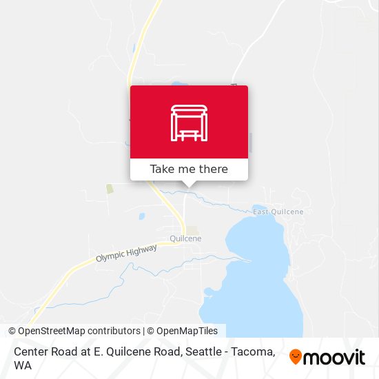 Center Road at E. Quilcene Road map