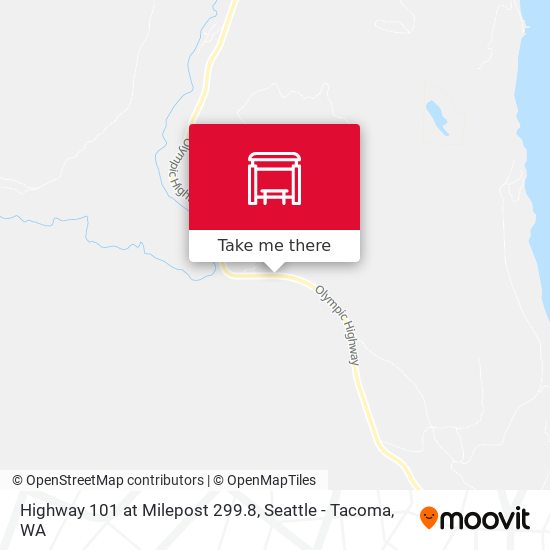 Mapa de Highway 101 at Milepost 299.8