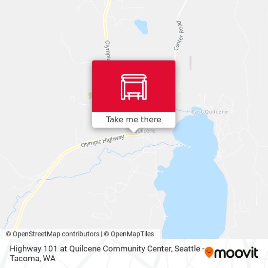 Mapa de Highway 101 at Quilcene Community Center