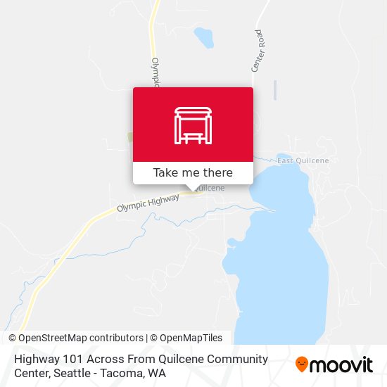 Highway 101 Across From Quilcene Community Center map