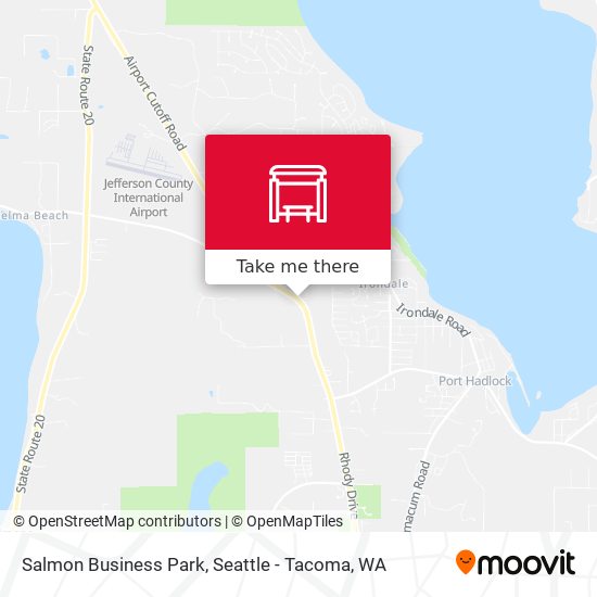 Salmon Business Park map