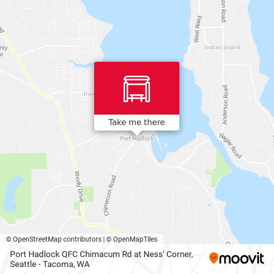 Mapa de Port Hadlock QFC Chimacum Rd at Ness' Corner