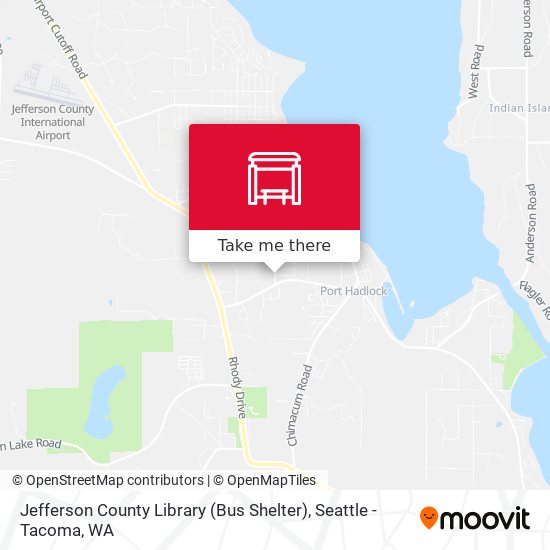 Jefferson County Library (Bus Shelter) map