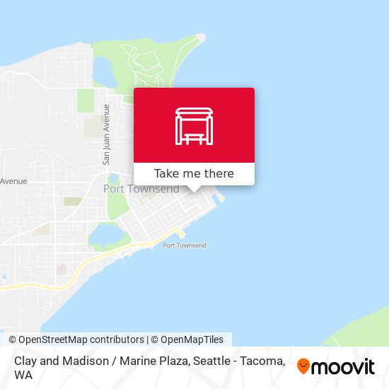 Clay and Madison / Marine Plaza map