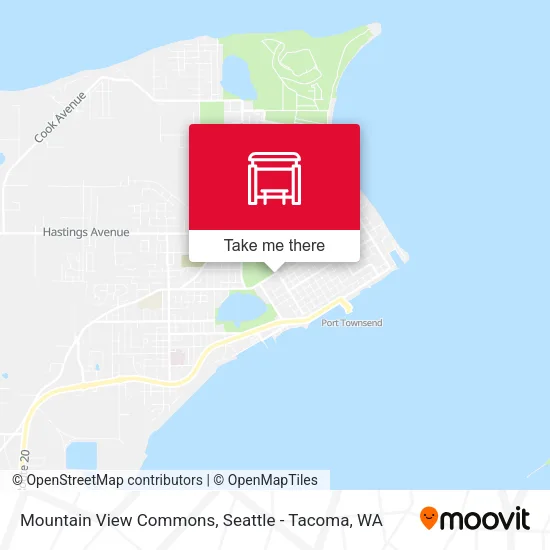 Mountain View Commons map