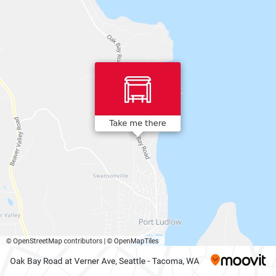 Mapa de Oak Bay Road at Verner Ave