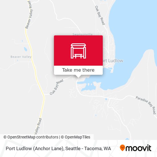 Port Ludlow (Anchor Lane) map
