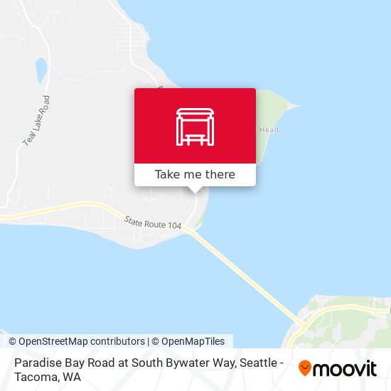 Paradise Bay Road at South Bywater Way map