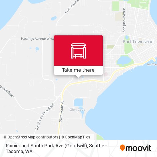 Mapa de Rainier and South Park Ave (Goodwill)
