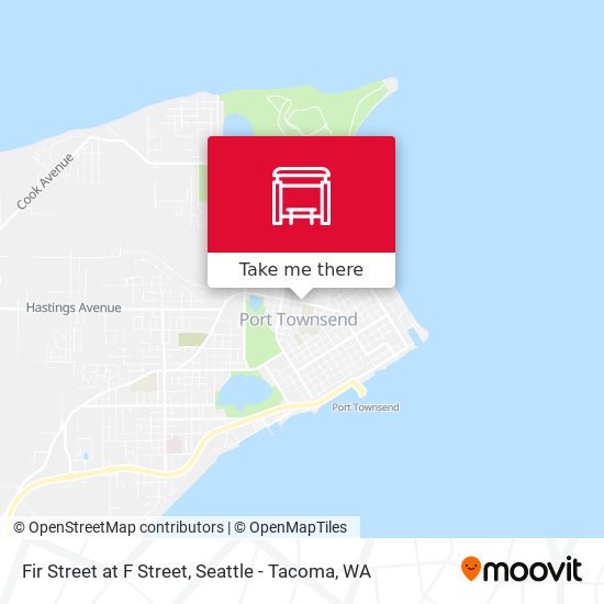 Mapa de Fir Street at F Street