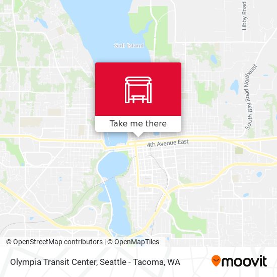 Olympia Transit Center map