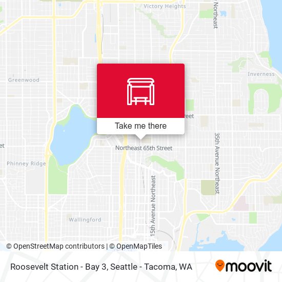 Roosevelt Station - Bay 3 map