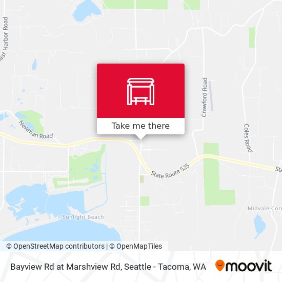 Mapa de Bayview Rd at Marshview Rd