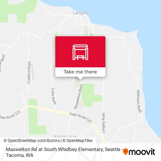 Mapa de Maxwelton Rd at South Whidbey Elementary